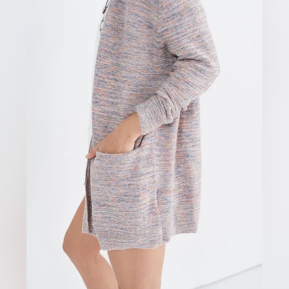 Madewell Marled Summer Ryder Cardigan Sweater XS - Picture 4 of 13